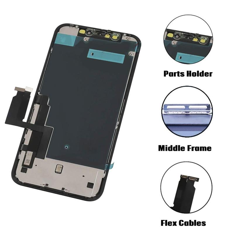 LCD Screen Replacement for iPhone XR, LCD Display Touch Screen Digitizer Assembly Replacement for iPhone XR, Screen Replacement for iPhone XR