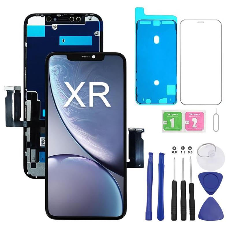 LCD Screen Replacement for iPhone XR, LCD Display Touch Screen Digitizer Assembly Replacement for iPhone XR, Screen Replacement for iPhone XR