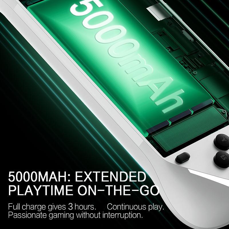 USB Rechargeable Retro Handheld Gaming Console, 1 Box 5-Inch IPS Large Screen Gaming Console with Upgraded Hall Joystick, 5000mAh Long Battery Life Gaming Handheld