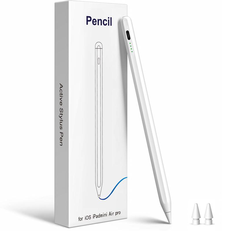 SPGUARD-Stylus Pen for iPad with Palm Rejection, Apple Pencil Compatible with 2018-2024 Apple iPad  Tablet Bluetooth Magnetic Writing Smartphone
