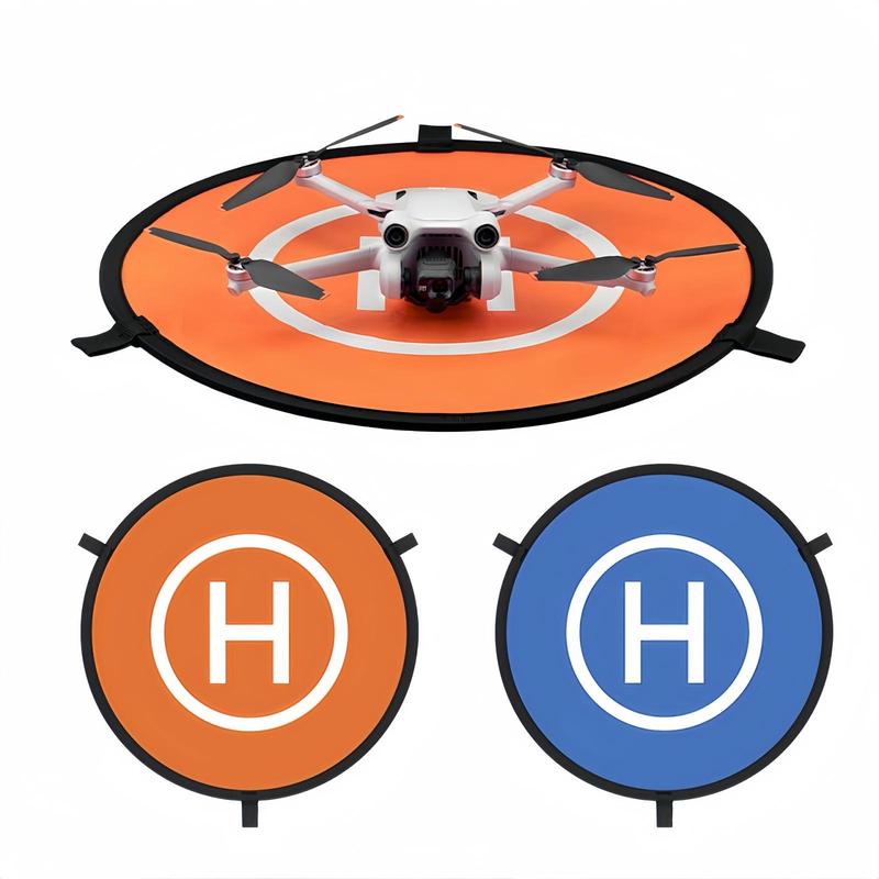 Double-Sided Waterproof Landing Pad for Drone, 1 Count Foldable Drone Landing Pad, Universal Drone Accessories for DJI Spark Mavic Pro Phantom 2 3 4 Pro Inspire 2 1 3DR Solo