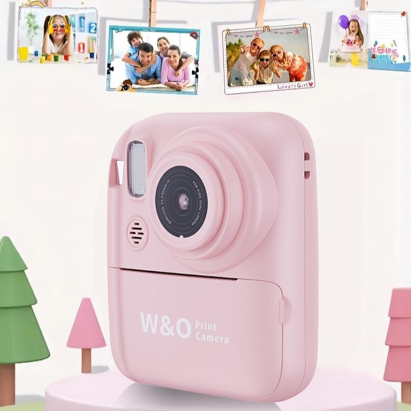 Children Instant Print Photo Kids Camera Digital Camera for Kids Photography Thermal Printer Video Baby Interesting Diy Christmas Gift,valentine Durable polaroidpictures print camera