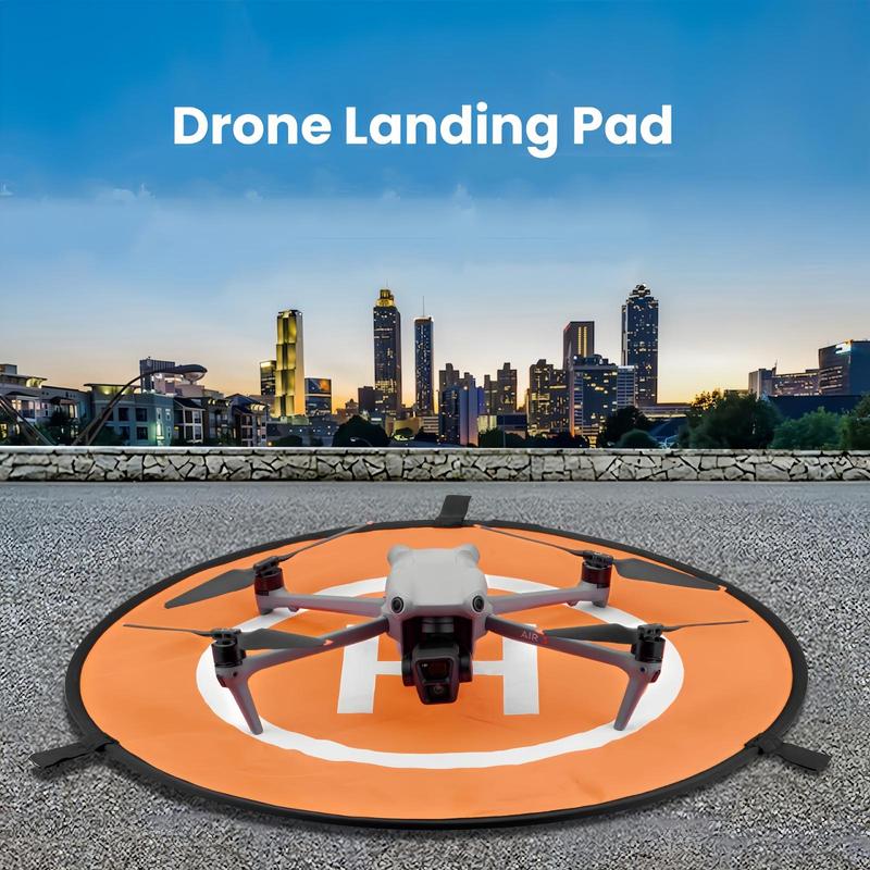 Double-Sided Waterproof Landing Pad for Drone, 1 Count Foldable Drone Landing Pad, Universal Drone Accessories for DJI Spark Mavic Pro Phantom 2 3 4 Pro Inspire 2 1 3DR Solo