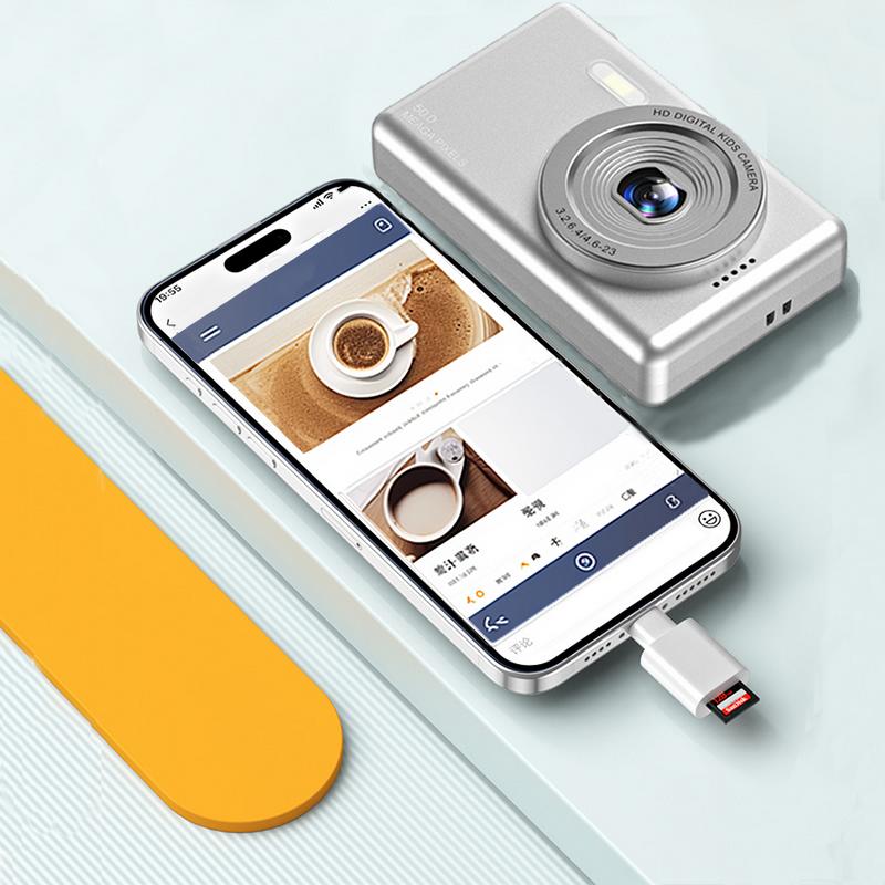 KidPix 4K Camera: The Ultimate Holiday Gift for Young Explorers with 8X Zoom for Capturing Every Adventure in Stunning Detail