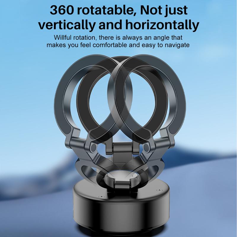 360° Rotatable Magnetic Car Phone Holder Mount, Electric Vacuum Adsorption, Magnetic Phone Stand, Smartphone Holder, Magnetic Suction for Car Windshield, Dashboard,Kitchen, Office, Universal Car Accessories