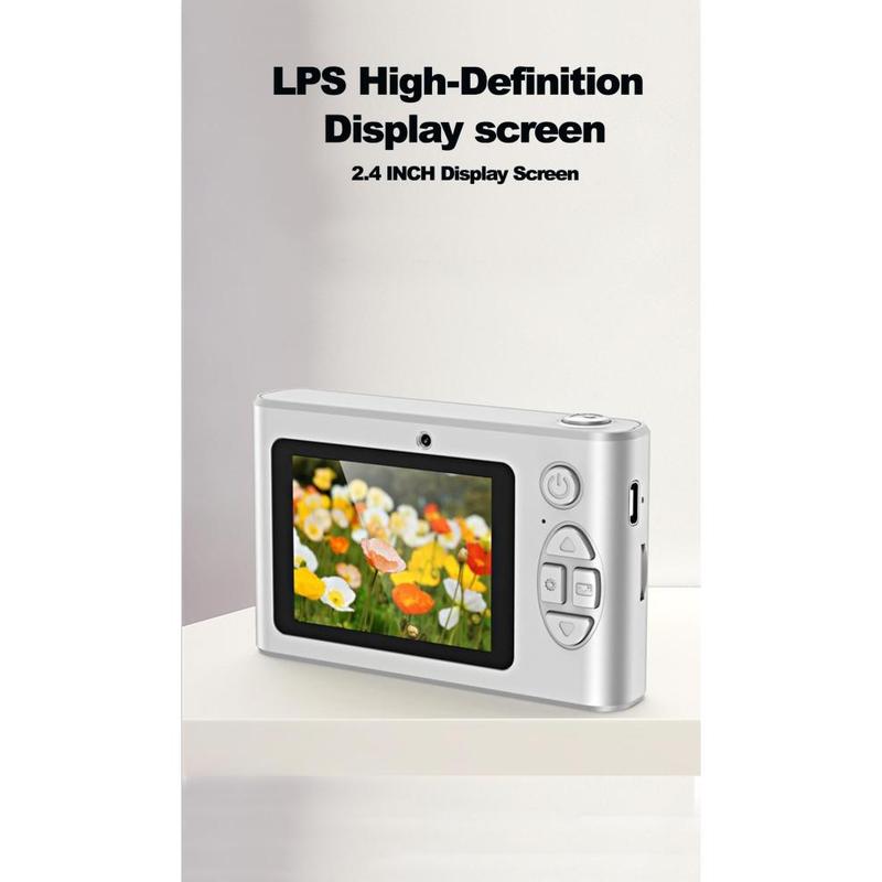 KidPix 4K Camera: The Ultimate Holiday Gift for Young Explorers with 8X Zoom for Capturing Every Adventure in Stunning Detail