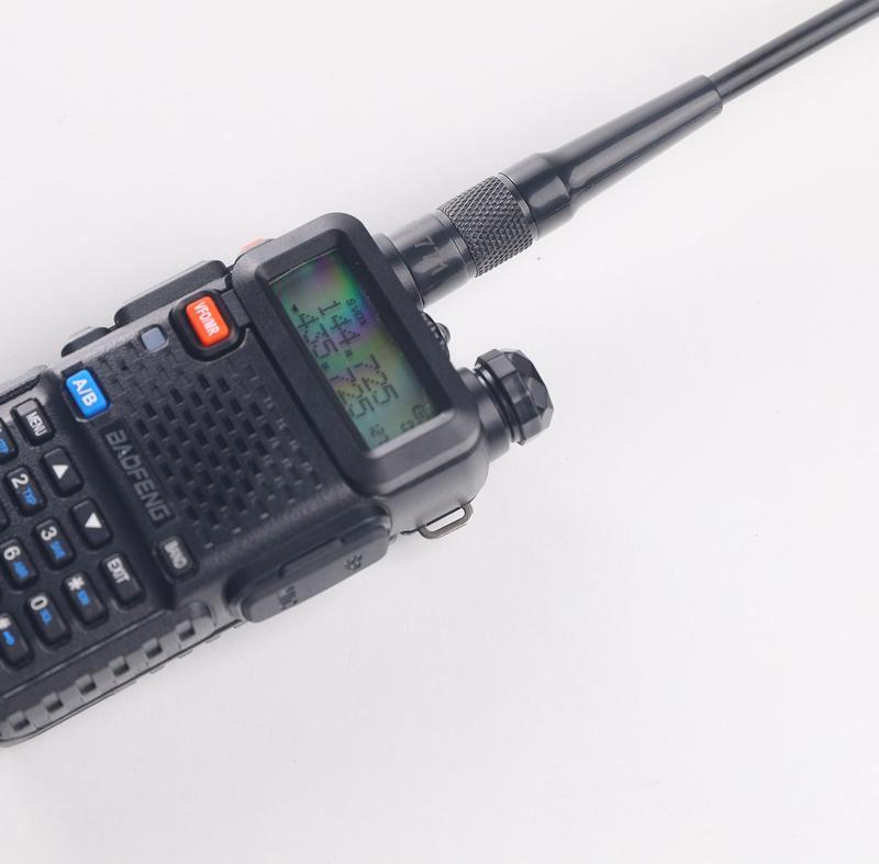 Baofeng BF-771 Antenna 14.96Inch Dual Band VHF UHF High Gain Soft Whip Antenna for Baofeng UV-5R(All),BF-F8HP, BF-F8TD,UV-82(All) BF-888S UV-10R BF-H6 H7 TP-8Plus UV-K5