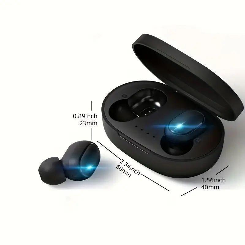 Wireless Headphones with Ultra-long Battery Life, 1 Box High Sound Quality Earbuds for Apple, Xiaomi, Huawei, In-ear Gaming Headset, Touch Control Bluetooth-compatible Earphones