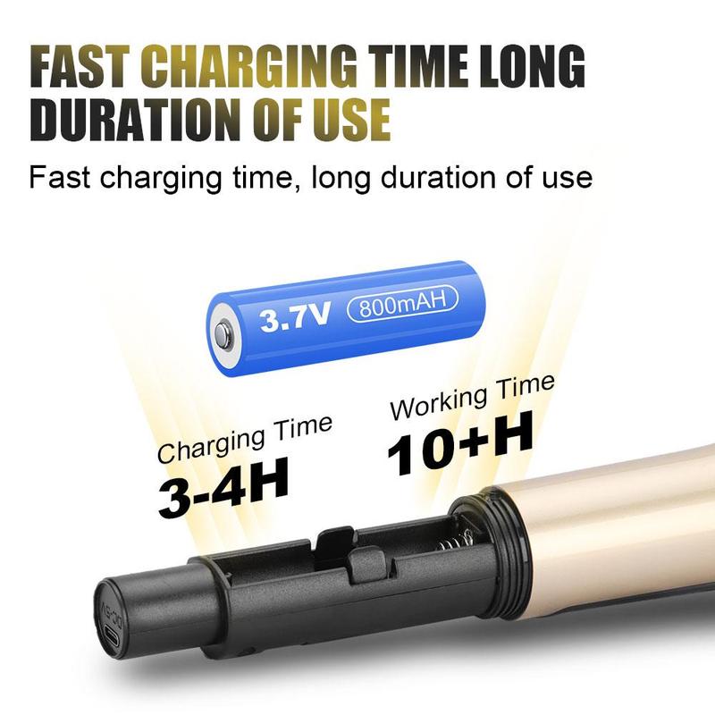 Wireless Microphone, Rechargeable Portable Microphone, Multipurpose Microphones for Karaoke Singing, Speech, Wedding, Church, PA System