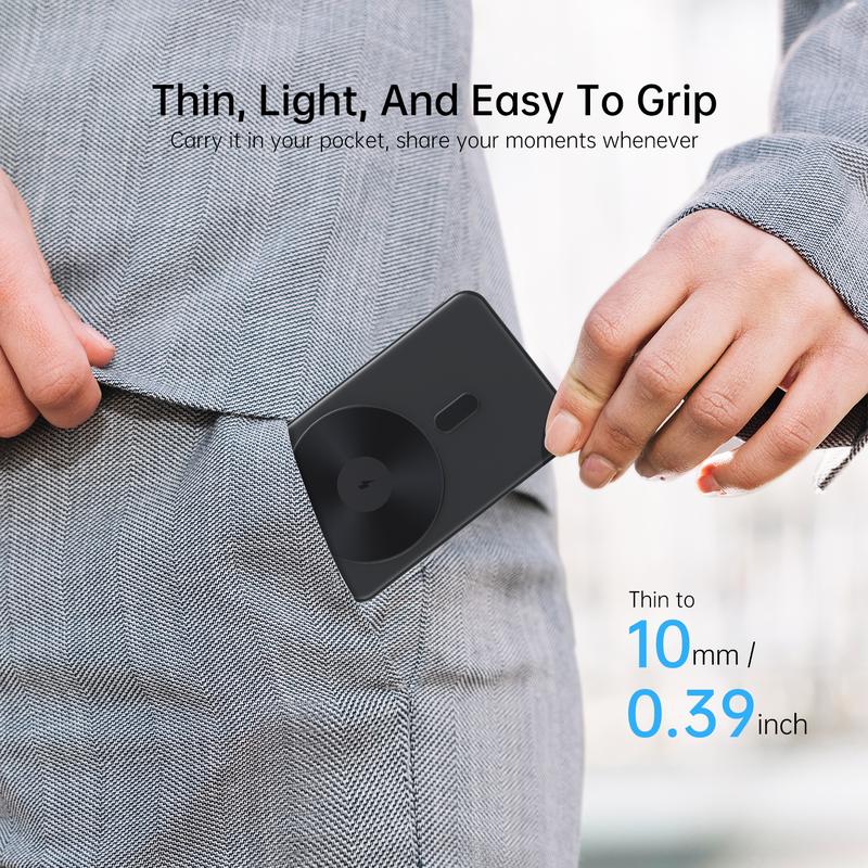 ANPULES Magnetic Power Bank 5000mAh, Wireless Portable Charger, 20W Fast Charging Battery Pack with USB-C, Magsafe-Compatible with Magsafe,iPhone 16 15 Series, iPhone 14 13 12 Series Smartphone Cellphone Smartphone Electronic