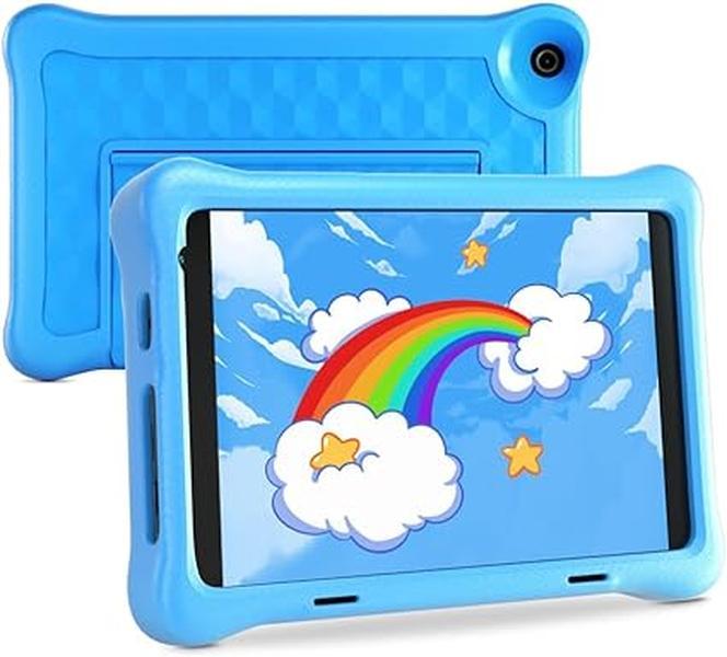 Aeezo 8 inch-10 Inch Tablets, IPS HD Display, Android 12 Tablet PC, 2GB RAM, 32GB Storage, WiFi,Dual Camera, Games, Parental Control, Kidoz Installed, with Tablet Case