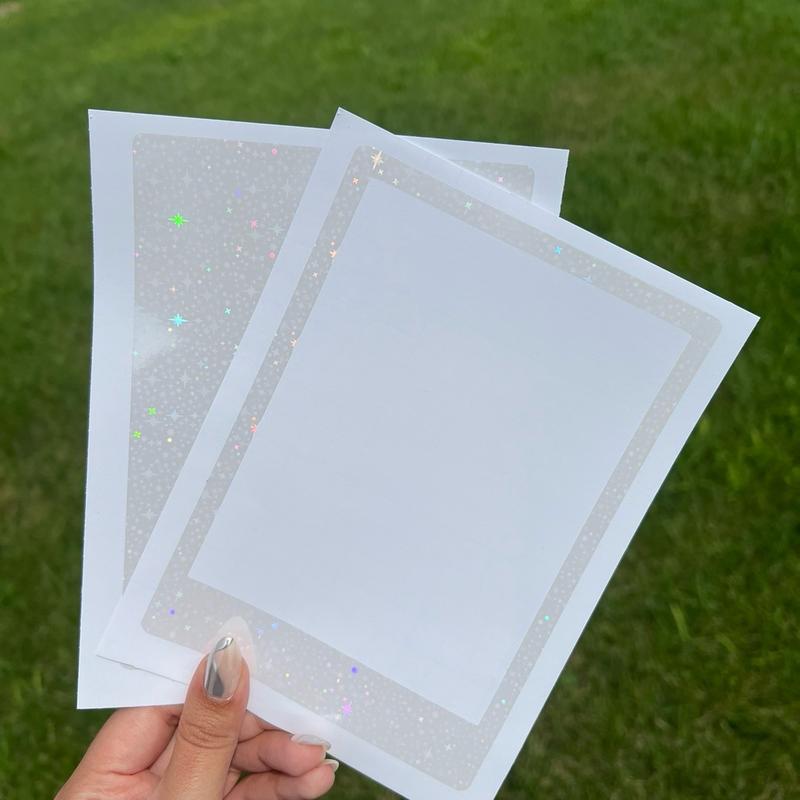 Kindle Paperwhite Holographic Star Decal, EReader decal skin, removable sparkly kindle skin