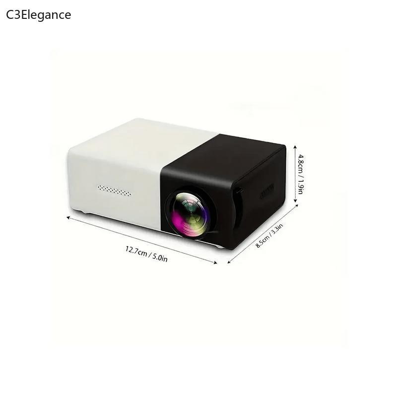 Home Theater Portable Mini Projector, Supporting Smartphone Wired Screen Sharing, Allowing You To Enjoy Cinema At Home