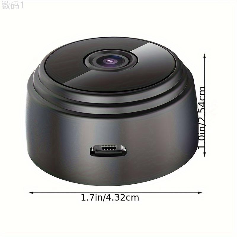 Wireless Security Camera with Night Vision, Self-Adhesive, Touch Control, Rechargeable Lithium Battery, Portable Surveillance Camera for Home Security Waterproof