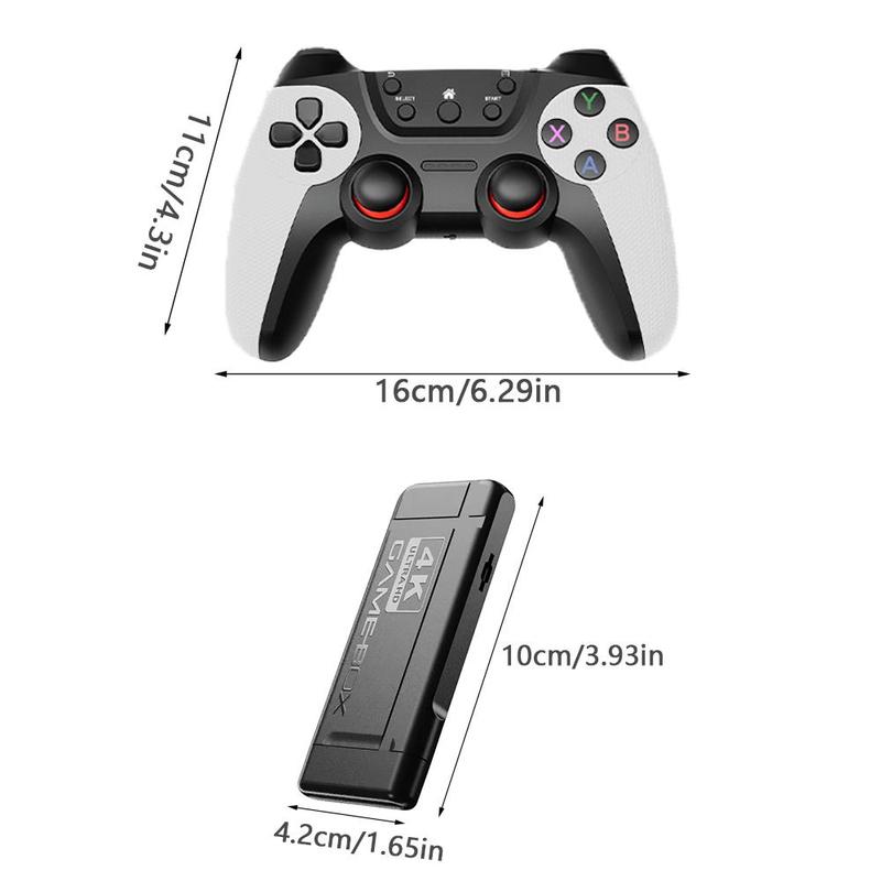 K9 Home TV Game Console, Wireless 2.4G Two Player Battle Simulator, 64G 15000 Game Console, Handheld Game Console, HDMI TV Game Console, Family Day Games, Halloween Gifts, Christmas Gifts, Holiday Gifts