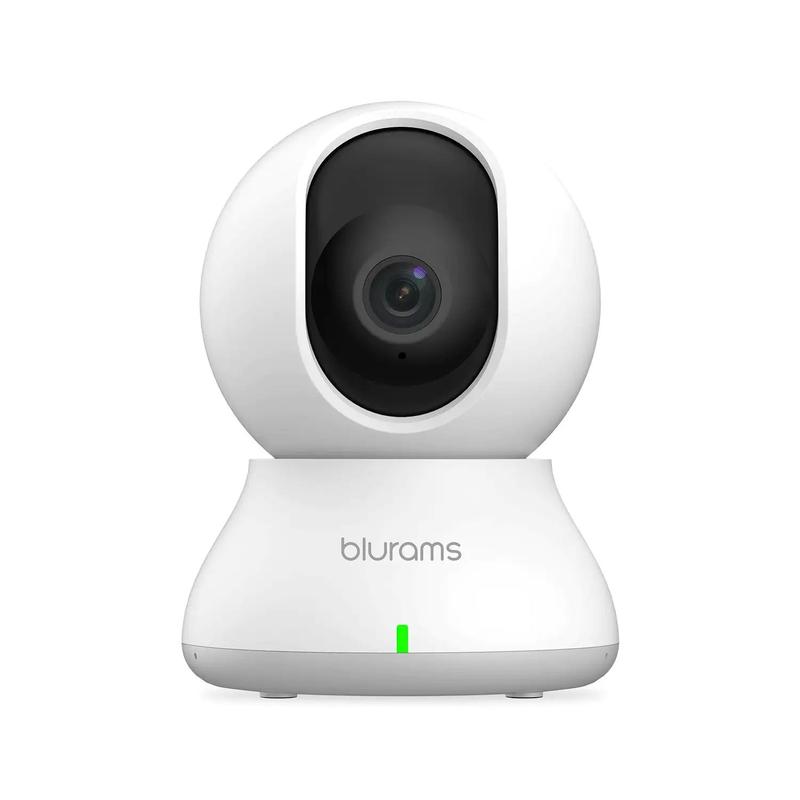 blurams Security Camera, 2K Indoor Camera 360° Pet Camera for Home Security w Motion Tracking, Phone App, 2-Way Audio, IR Night Vision, Siren, Works with Alexa & Google Assistant(2.4GHz ONLY)