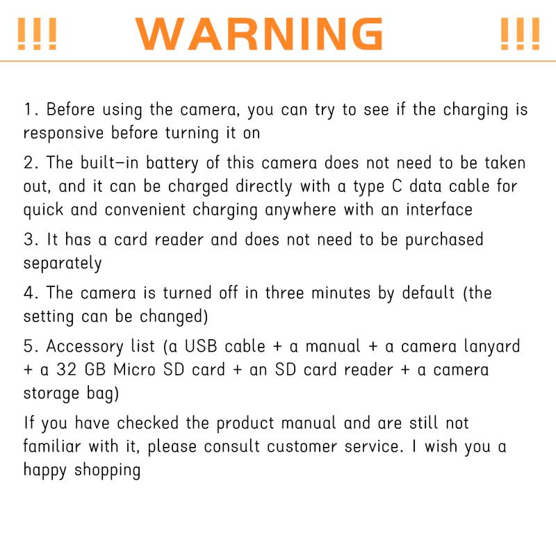 Fall 4K UHD and 48MP Digital Cameras with SD Card, SD Card Converter, 16X Zoom, 11 Photo Modes, Portable Mini for Students , Point and Camera Digital for Gifts, Christmas Gifts, Birthday Gift camera  for