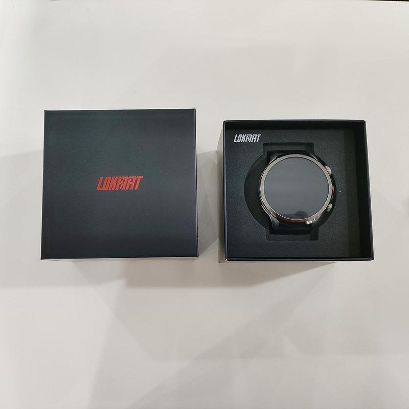 LOKMAT Smart Watch, Fashionable Digital Watch, Multifunctional Sports Watch with Voice Recording, Camera, GPS, Music Player, Phone Call Function