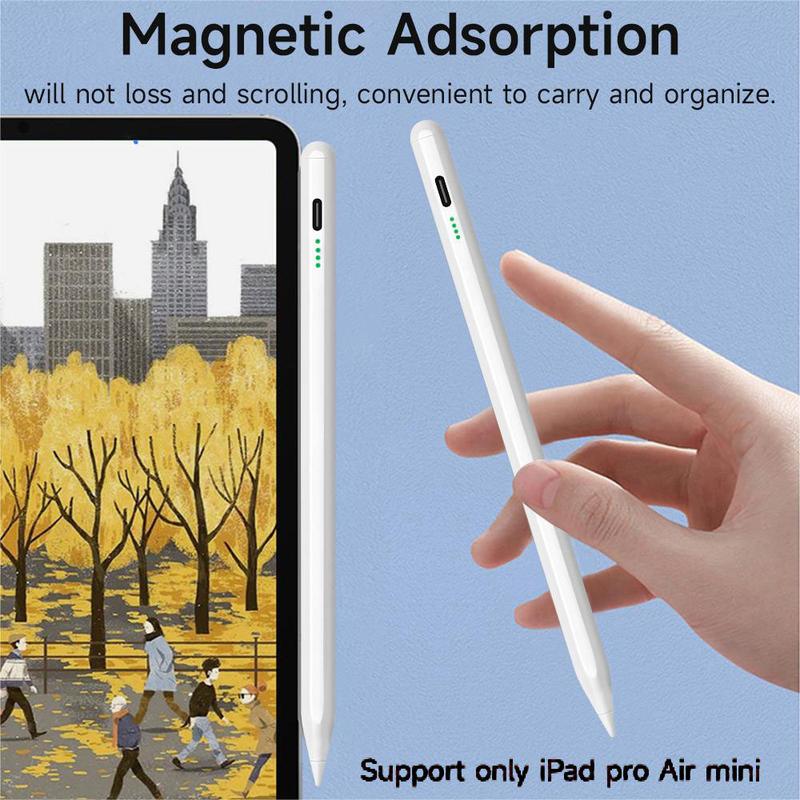 Apple Pencil for iPad9th&10th Generation-iPad Pencil 2ndGeneration,  Fast Charge Active Pencil Compatiblewith 2018-2024 Apple iPad Pro11&12.9 inch, iPadAir 3 4 5,iPad 6-10,iPad Mini 5 6 Gen-Black Stylus Pen for iPad,  rejection