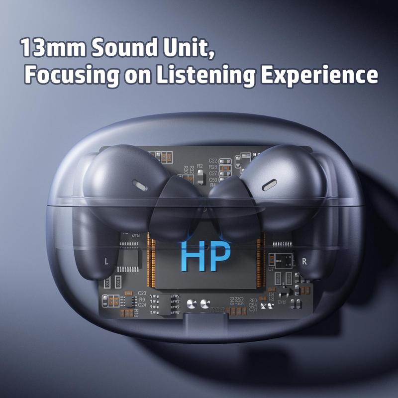 HP H10I Wireless Headphones for Fall, Touch Control Earbuds for Phone, PC, Walkman, Noise Cancelling Headphones, In-ear Design Gaming Headset, Best Gift for Friend