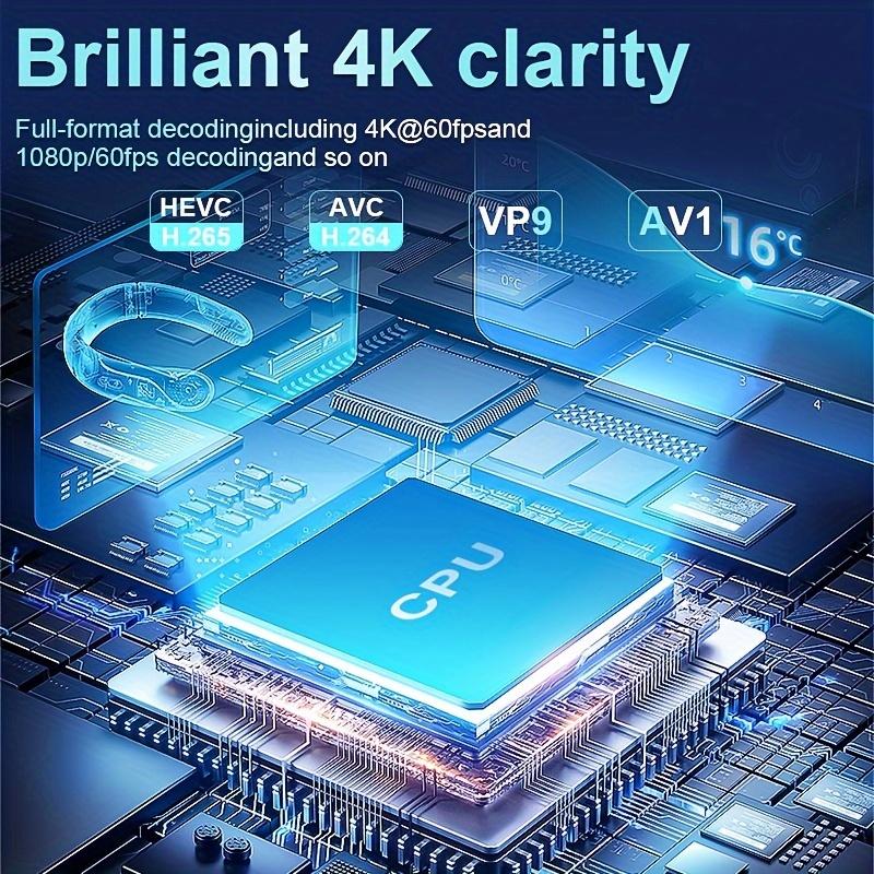 HY300 PRO Full HD Audio Projector, 4K Support, Android 11.0, 200-499 ANSI Lumens, 180° Adjustable Projection, Wi-Fi, LCD Display, USB Powered, Button Control, 4:3 Aspect Ratio, Home and Outdoor Cinema