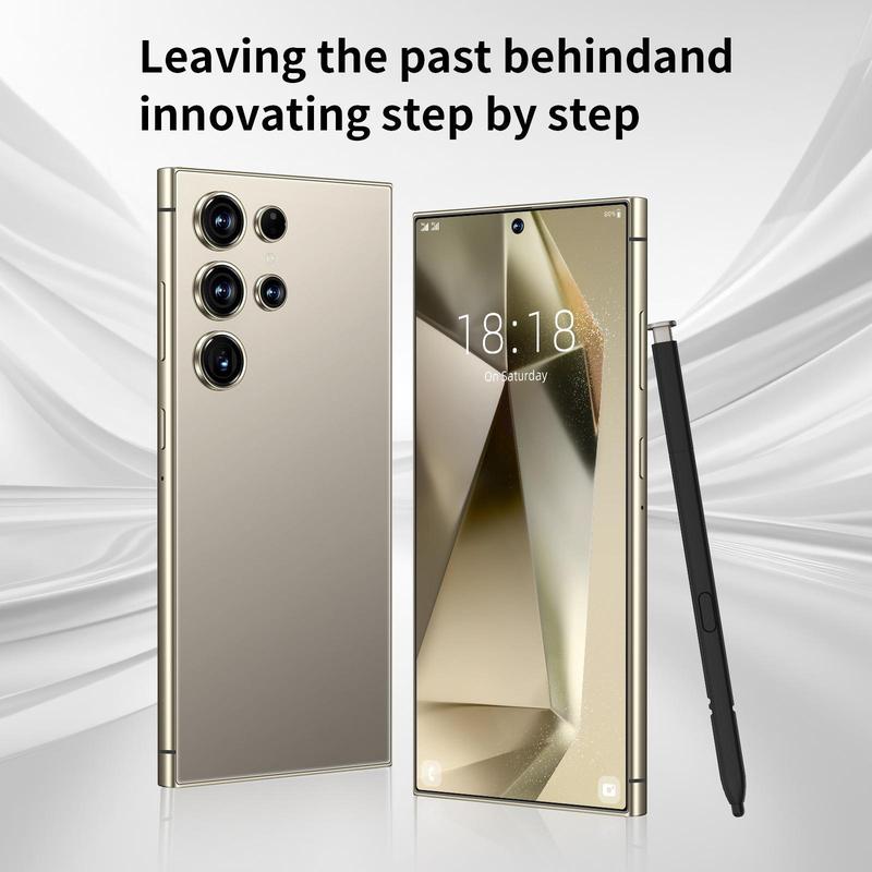QEK Original S24 Ultra Smartphone Network 7.3inch 16GB+1TB Android Mobile Phones Unlocked 7000mAh 50MP+108MP 5G Cellphone NFC