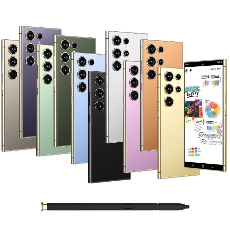 QEK Original S24 Ultra Smartphone Network 7.3inch 16GB+1TB Android Mobile Phones Unlocked 7000mAh 50MP+108MP 5G Cellphone NFC
