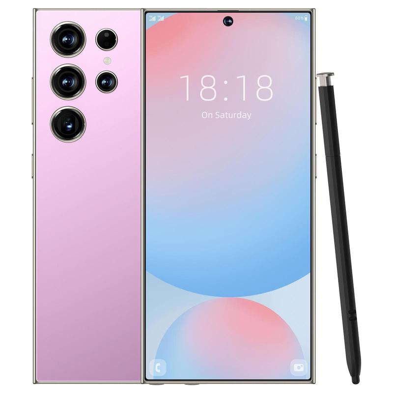 QEK Original S24 Ultra Smartphone Network 7.3inch 16GB+1TB Android Mobile Phones Unlocked 7000mAh 50MP+108MP 5G Cellphone NFC
