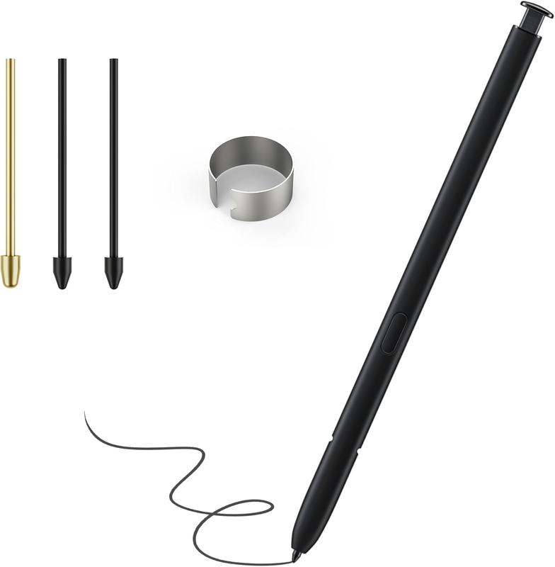 Galaxy S23 Ultra Stylus Pen Replacement for  Galaxy S23 Ultra 5G S Pen Without  + Tips Nibs (Black)