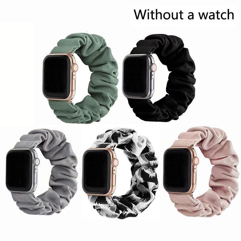Elastic Single Loop Design Watch Band, Fashion Replacement Watch Band, Watch Band for Women & Girls, Wearable Accessories Compatible with Apple Watch Series 9 8 7 6 5 4 3 2 1 SE