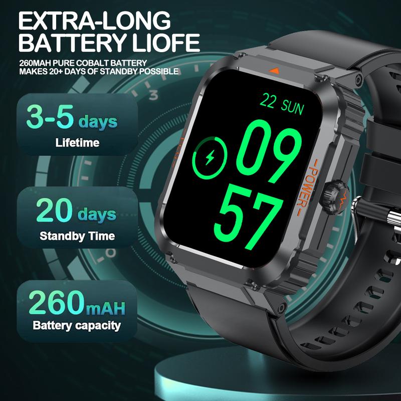 Christmas Gift Ideas ECG Multifunctional Watch for Women & Men -1.92'' Sport Fitness Tracker,Wristwatch and Wearable Smartphone with Body Temp Sleep Monitor  Call  Game  Pedometer for android Iphone