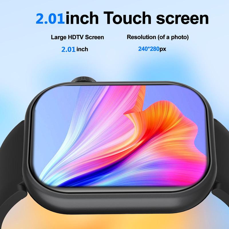 Multifunctional Smart Watch, 1 Count Fashion Digital Watch with Phone Call, Weather Forcast, Music Control, Sports Watch for Women & Men