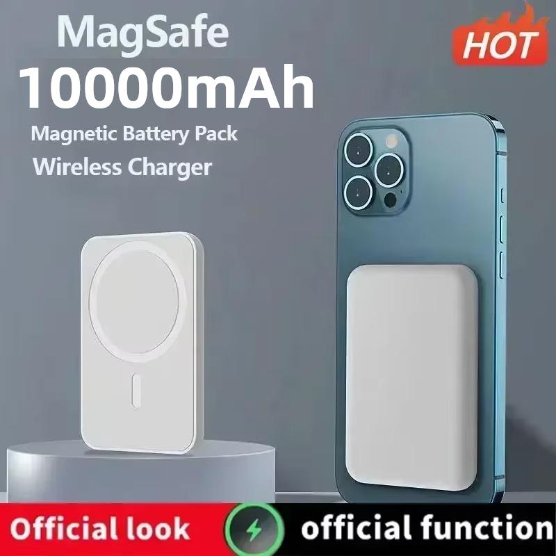 Portable Wireless Power Bank forMusic Festival,22.5W Magnetic FastCharging Mobile Charger, DigitalDisplay 10000mAh Power Bank, PhoneAccessories
