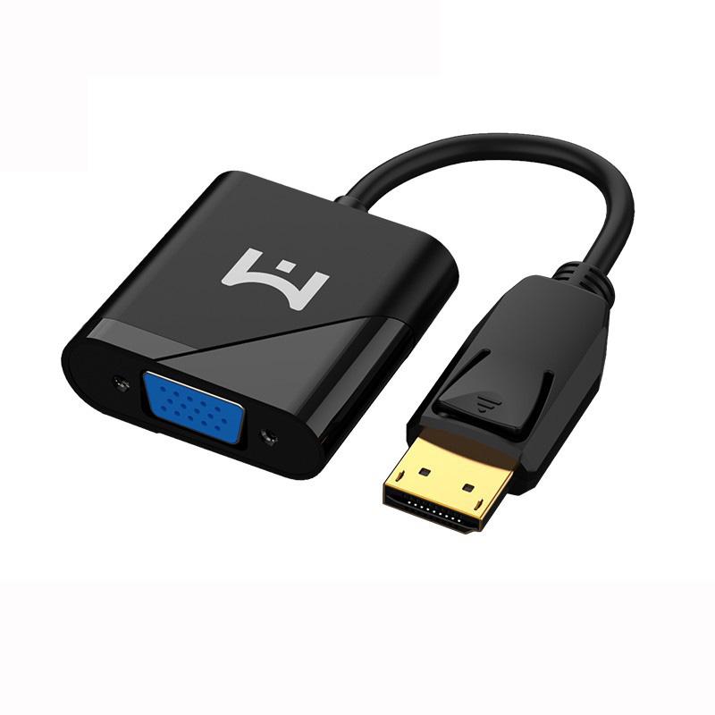 Display Port DP to VGA Adapter Cable cord 1080P for laptop desktop Game Monitor