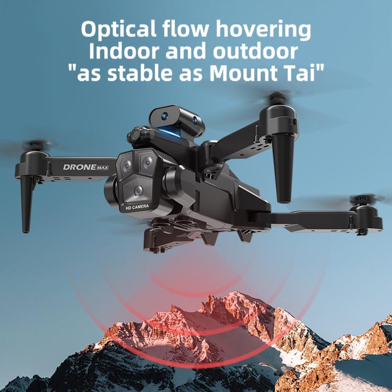 H15-Drones Adult drone with 4K HD dual camera, mini drone for children, obstacle avoidance on all sides,remote control helicopter toy, gift for boys and girls, altitude hold, one-button start,3D flip Foldable Foldable