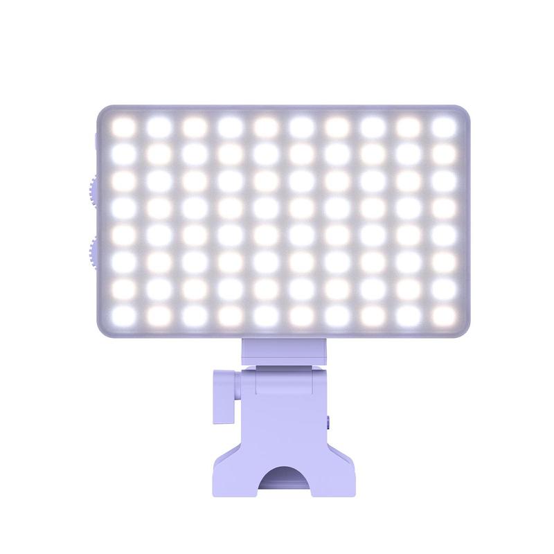 Portable Multipurpose Selfie Light, Rechargeable 60 LED Phone Light with Clip & Double 1 4