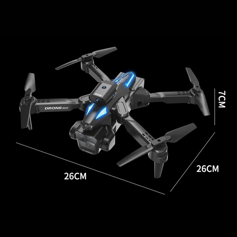 H15-Drones Adult drone with 4K HD dual camera, mini drone for children, obstacle avoidance on all sides,remote control helicopter toy, gift for boys and girls, altitude hold, one-button start,3D flip Foldable Foldable