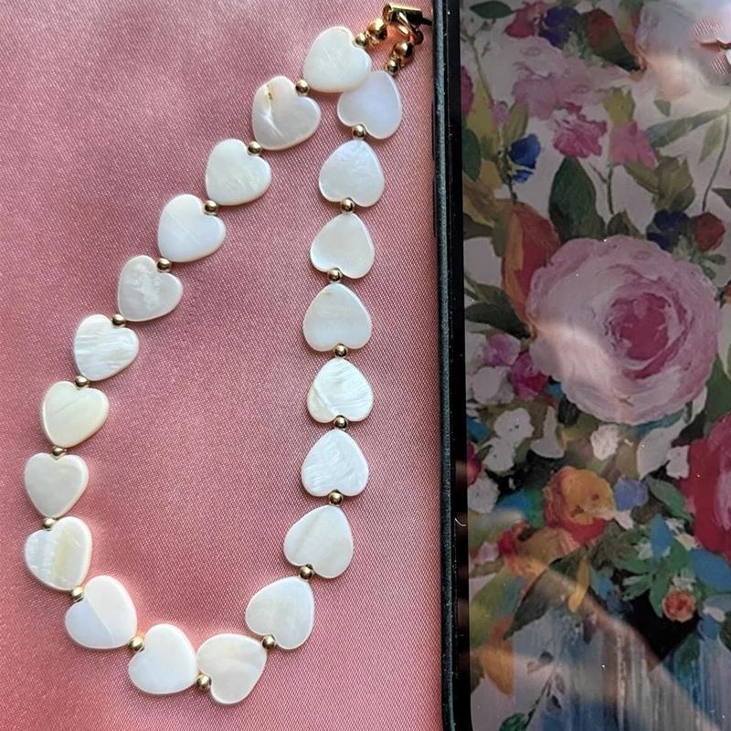 Heart Shaped Beaded Decor Phone Chain, Anti-lost Phone Lanyard, Fashion Phone Strap for Women & Girls, Mobile Phone Decoration Accessories