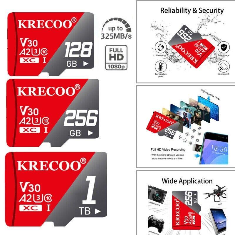 Micro SD Card 128GB 256GB 1TB Ultra Class 10 SDXC SDHC Memory Card Wholesale Lot