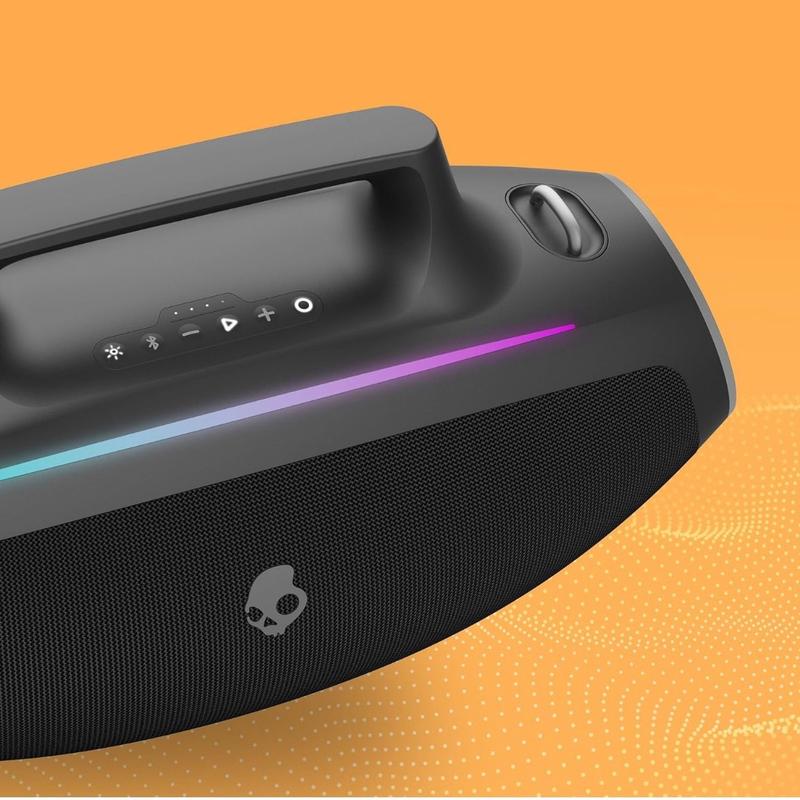 Skullcandy Bluetooth speaker water resistant, portable!! Charging Durable Handle Audio Boombox Usb Wireless