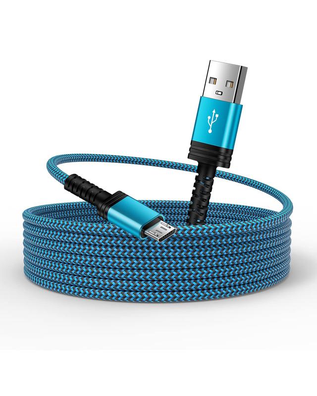 AILKIN Micro USB Cable 6ft Long, Best Replacement USB to Micro-USB Android Cord Fast Charging for Kindle Fire Tablets and Kindle E-Readers [Newest Kindle Paper White, HD, HDX, 7, 8, 10, etc.] Device Smartphone Wireless Cellphone Electronic Charger Mobile