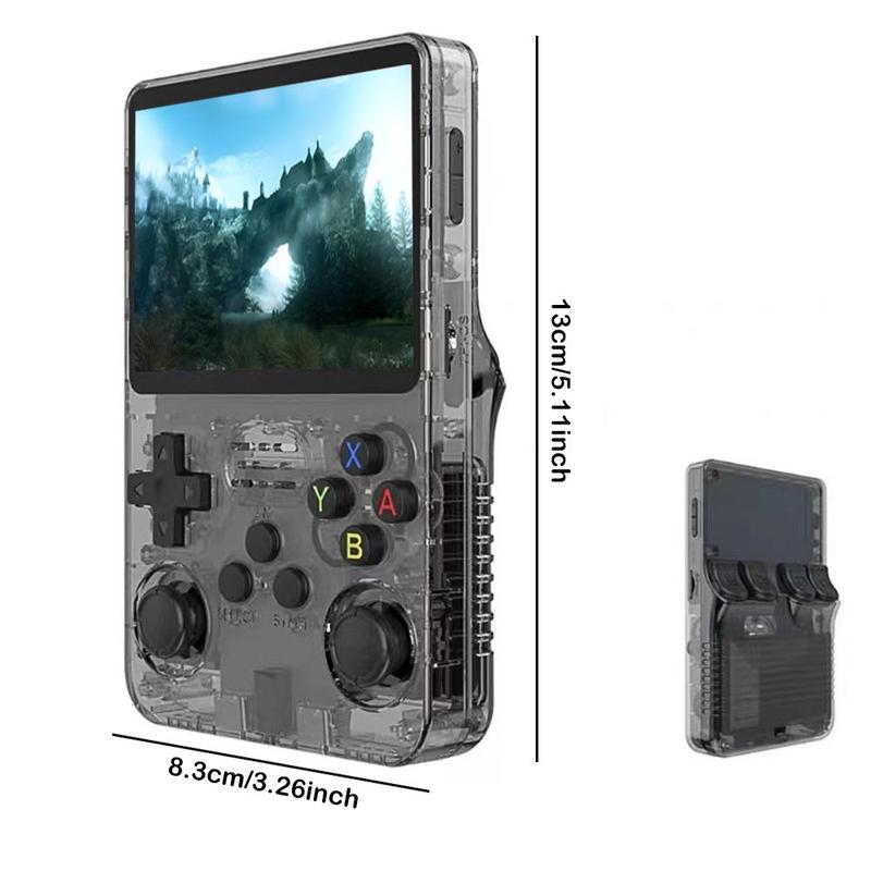 3.5 Inch Retro Handheld Game Console, Open Source Linux System Video Game Console, Portable Handheld Game Console, Ideal Gift for Boys