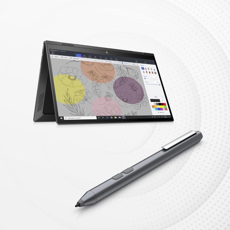 HP Genuine Digital Stylus Pen for Envy x360 Pavilion x360 Spectre x360 2-in-1 Laptops, Support MPP with Pressure Sensitivity, Dark Grey