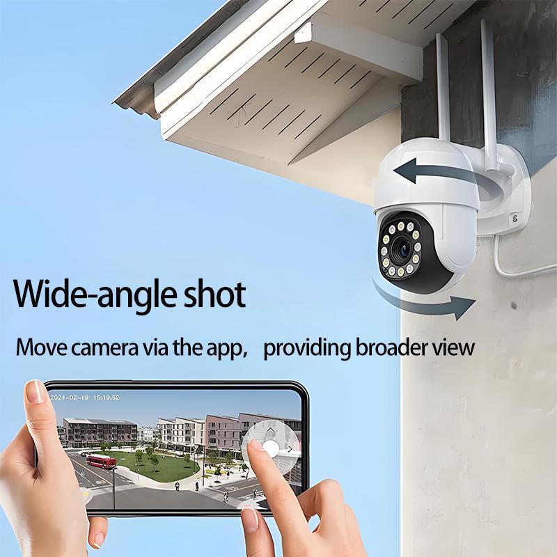 5G 1080P Smart Security Camera Wireless 360° ViewMotion Detection Waterproof Camera WiFi Remote Monitoring vision APP Remote control 2 Way Voice Intercomoutdoor Camera Night Vision SpotlightIndoor Outdoor Phone christmas 2024 omament glass cleaner