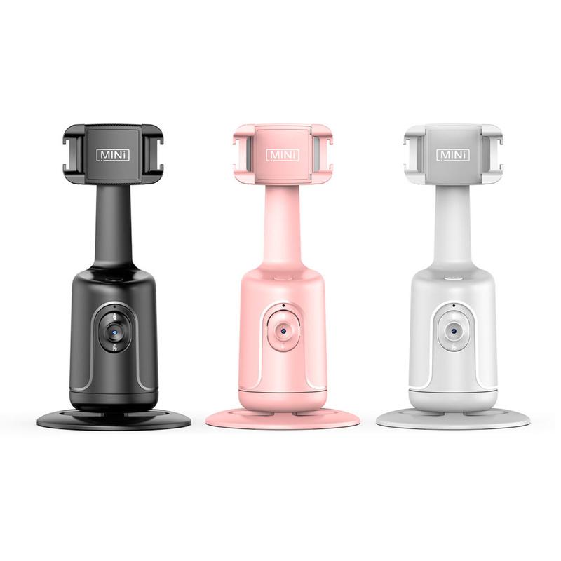 Smart Phone Gimbal Stabilizer with AI Face Recognition, 360° Rotatable Phone Stabilizer, Phone Accessories, Content Creator Equipment, Selfie Accessories for Live Streaming & Video Recording