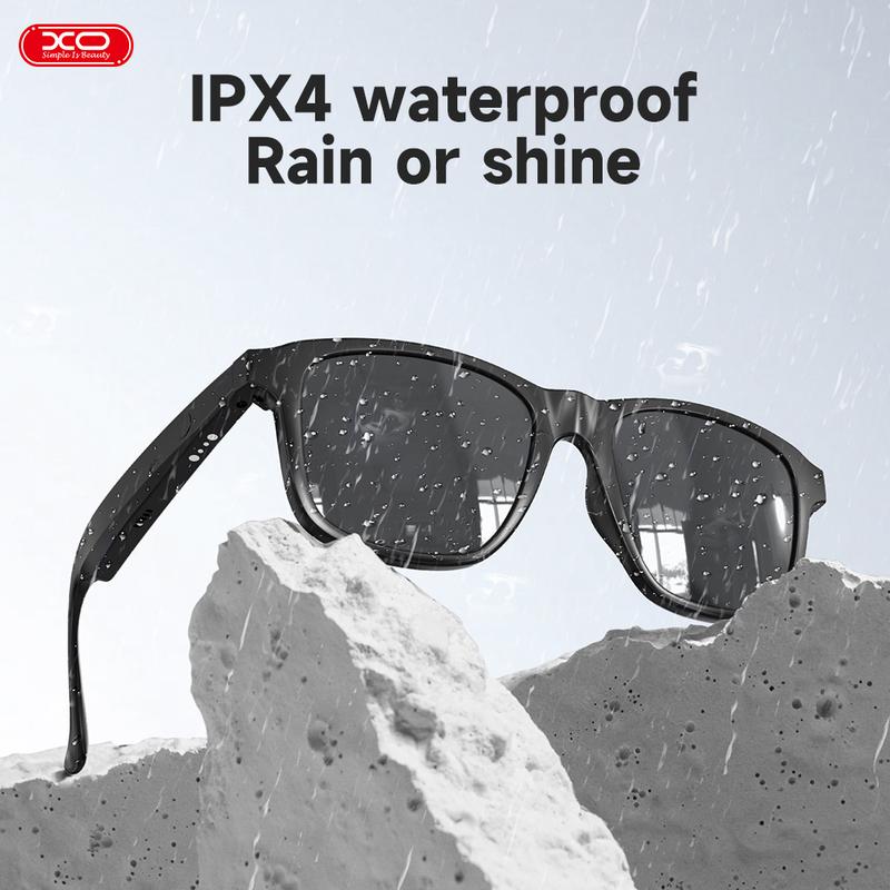 Smart Glasses Listenable Songs,Wireless Headphone Smart Glasses for Mobile Phone,Back to School Cool Gifts,Glasses For Men and Woman,100H Standby Time Long Battery, Athletic Outdoor UV Protection and Voice Control Audio Headset Earbud