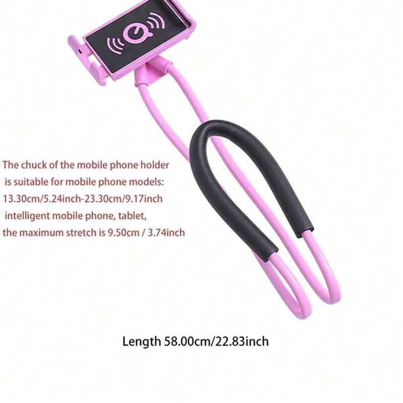 Creative Neck Hanging Phone Holder, Multifunctional Phone Holder, Phone Accessories for Home & Car Use