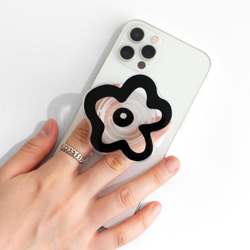 Cute Daisy Flower Design Phone Ring Holder, Creative Phone Grip, Foldable Phone Accessories for Smartphone