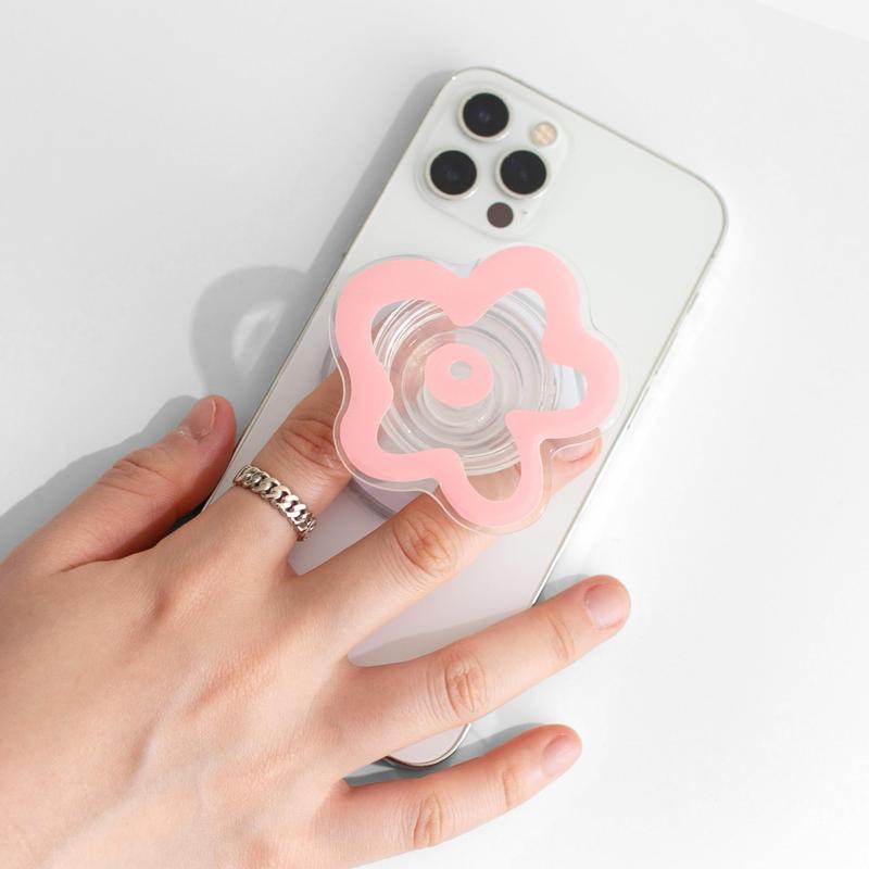 Cute Daisy Flower Design Phone Ring Holder, Creative Phone Grip, Foldable Phone Accessories for Smartphone