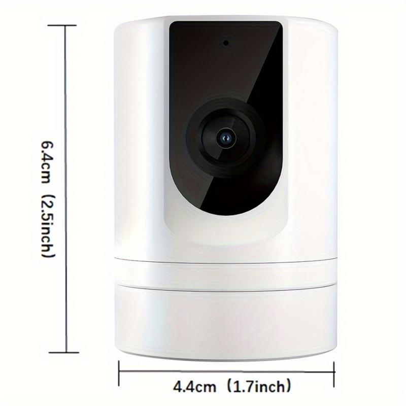 Indoor Security Camera, Ease Life APP, 1080P Foldable Camera For Home, Flexible Installation, Motion Detection, 2-Way Audio, IR Night Vision Speaker